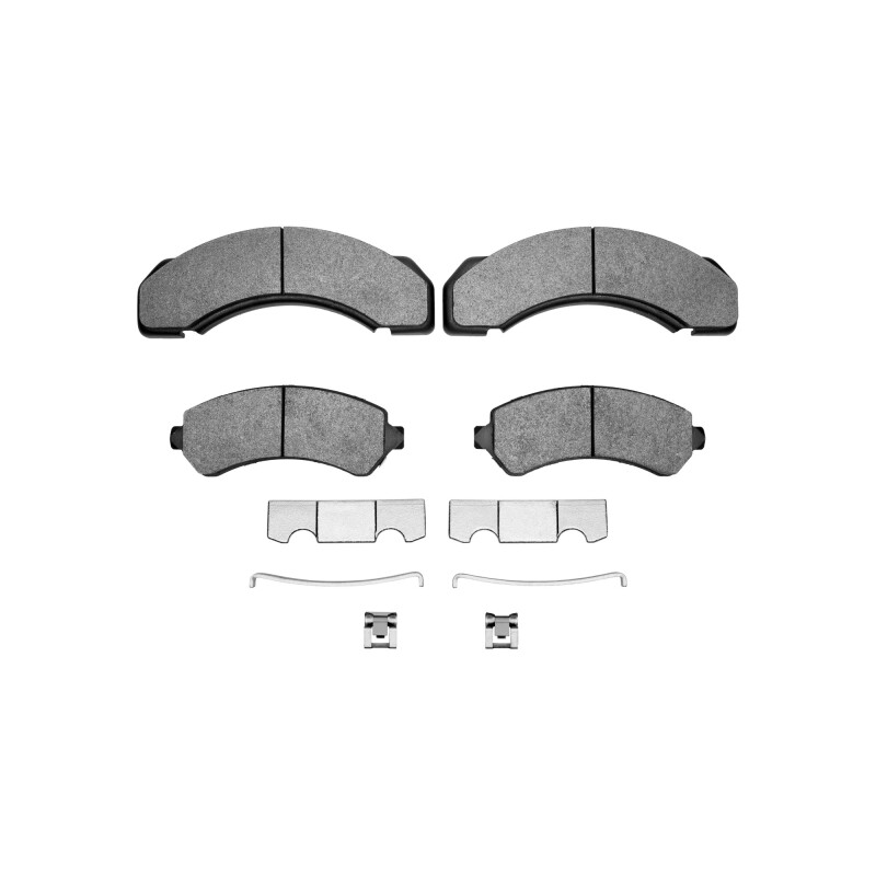 Chevrolet P30 Brake Pads - Front + Rear - R1 Concepts - Ceramic - `73-`00